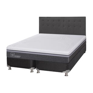 Box Spring Cic Ortopedic / King / Base Dividida + Respaldo
