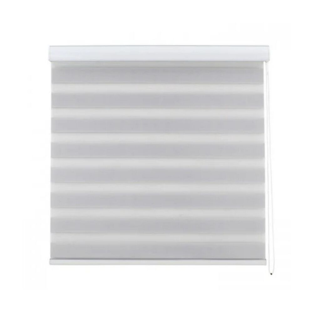 Cortina Roller Persiana Dúo Gris 120x120 Cm image number 0.0