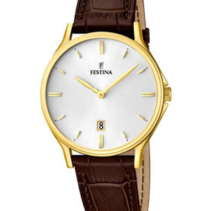 Reloj F16747/1 Festina Blanco Hombre Correa Clásico