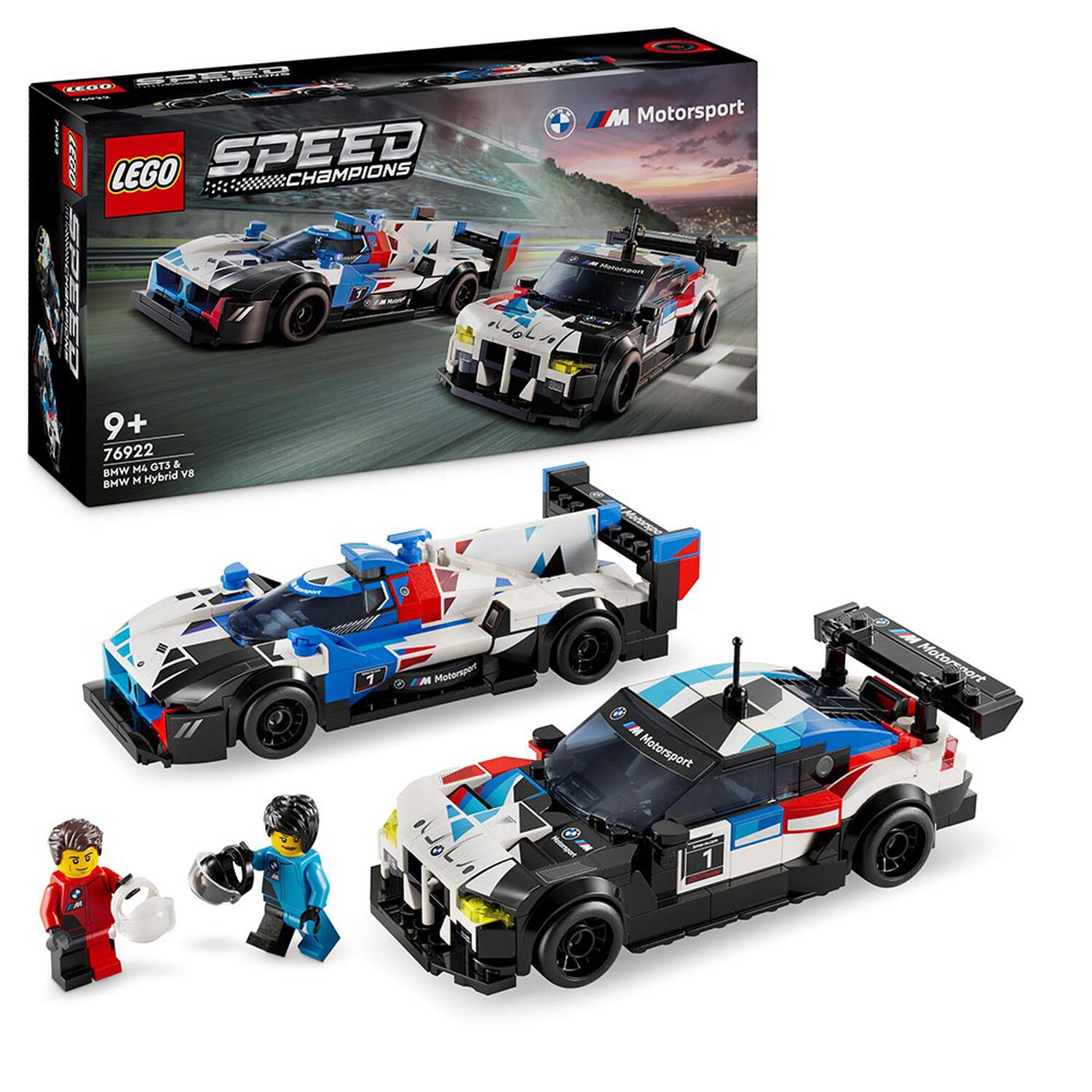 Lego Speed Champions - Autos De Carreras Bmw M4 Gt3 Y Bmw M Hybrid V8 - 76922 image number 0.0