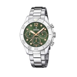 Reloj F20603/5 Festina Verde Mujer Boyfriend Collection