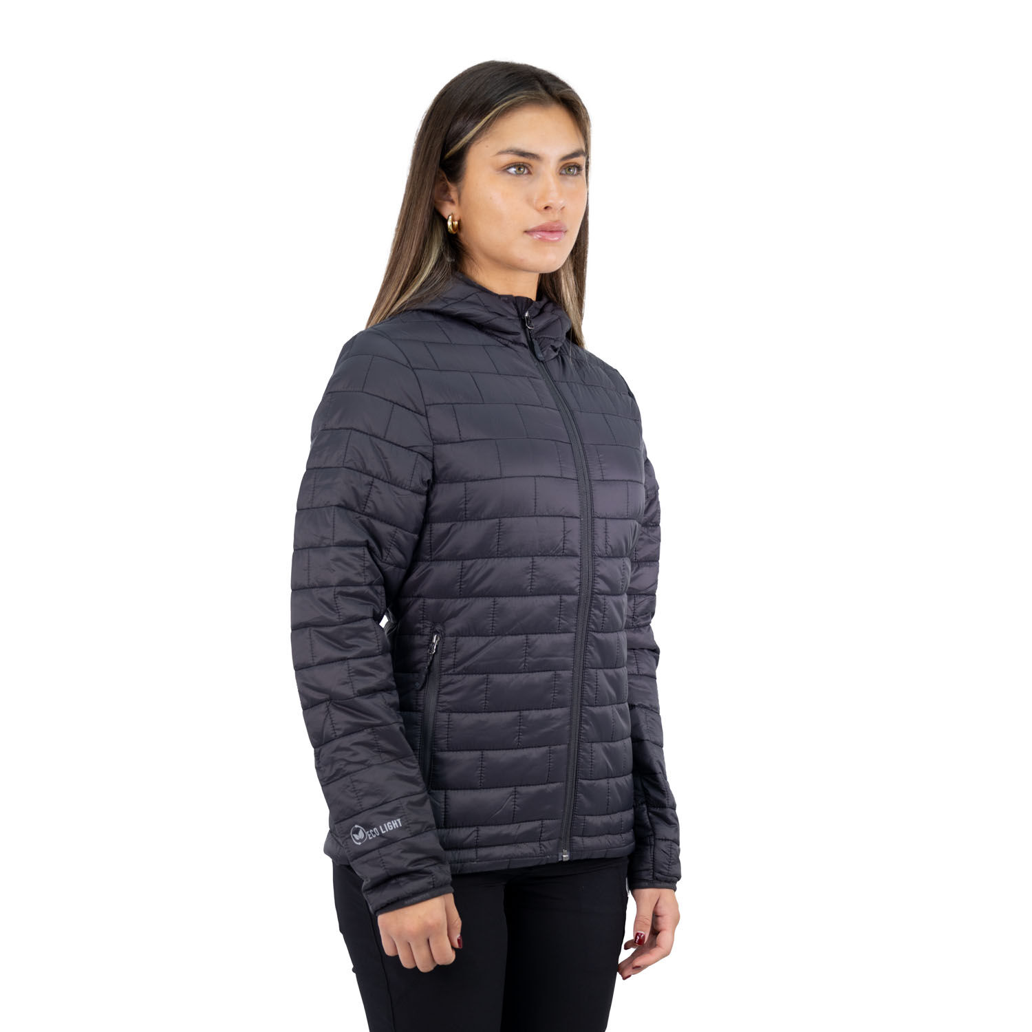 Parka Hw Cochamo Pro Negro Mujer image number 2.0
