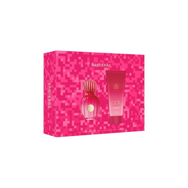 Set De Perfumer&iacute;a Mujer The Icon Woman Banderas / 50 Ml / Edp + Loci&oacute;n Corporal 75 Ml
