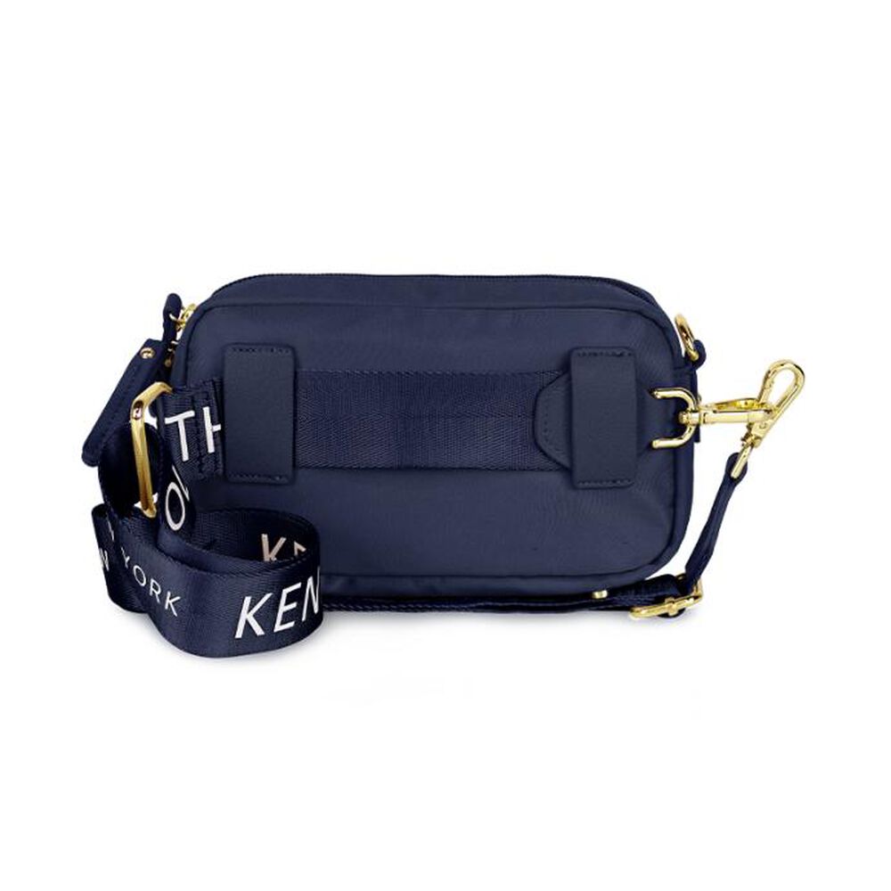 Bandolera Y Riñonera Promise Azul Kenneth Cole image number 3.0