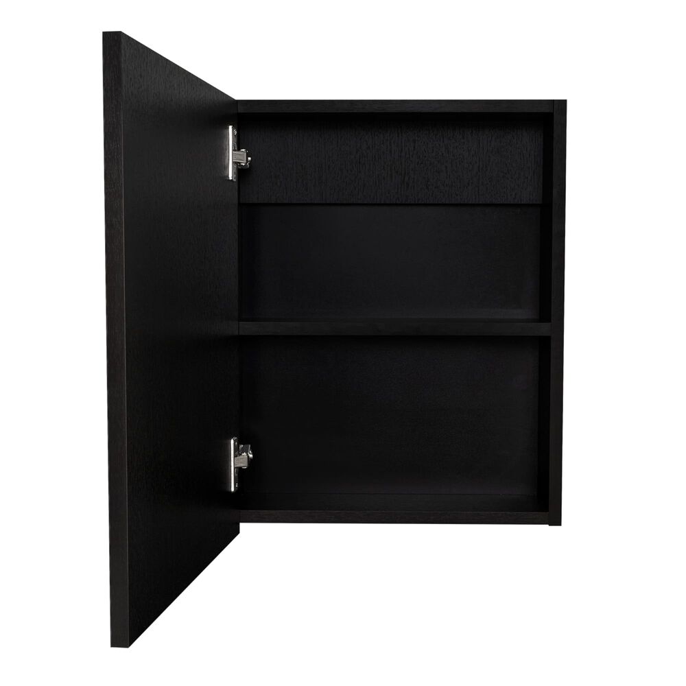 Mueble Botiquin De Ba&ntilde;o 50.5x40x12.2 Cm Negro image number 5.0
