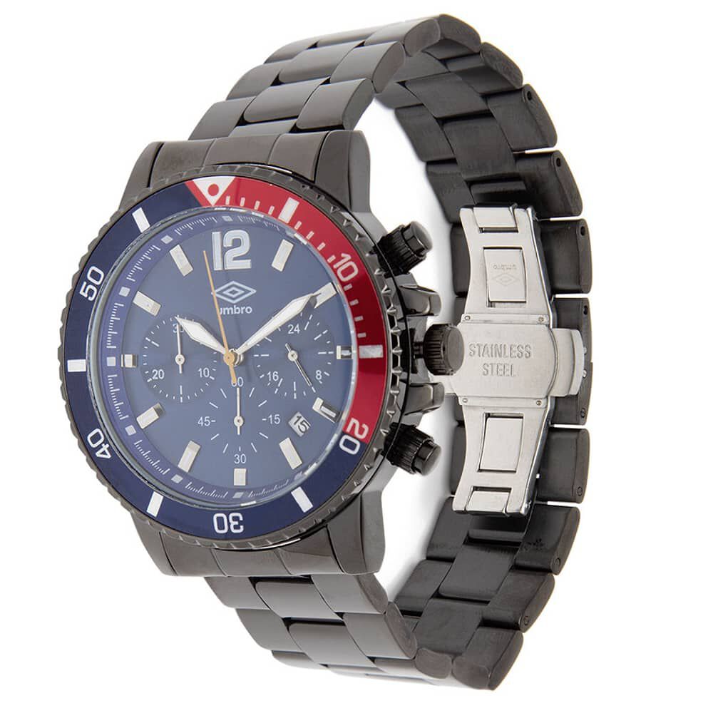 Reloj Umbro Plus Umbp-4200-6 Gris Hombre image number 2.0