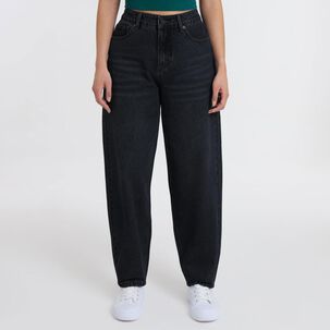 Jeans Tiro Medio Barrel Mujer Freedom