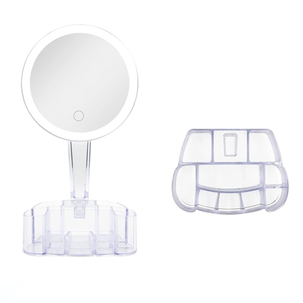 Espejo Organizador De Maquillaje 26 Led 90 Recargable image number 2.0
