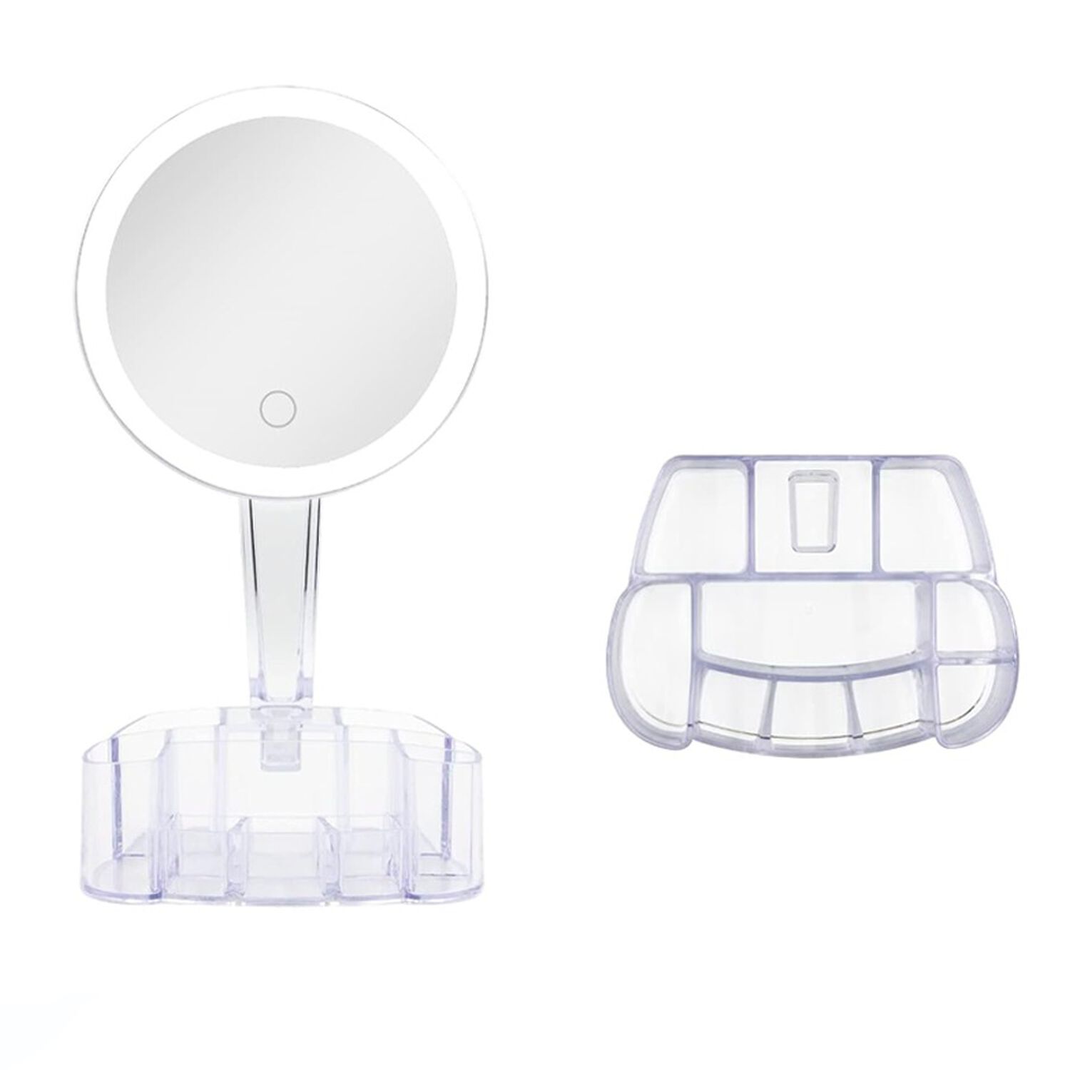 Espejo Organizador De Maquillaje 26 Led 90 Recargable image number 2.0