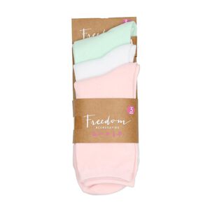 Pack Calcetines Calcetines Mujer Freedom / 3 Piezas