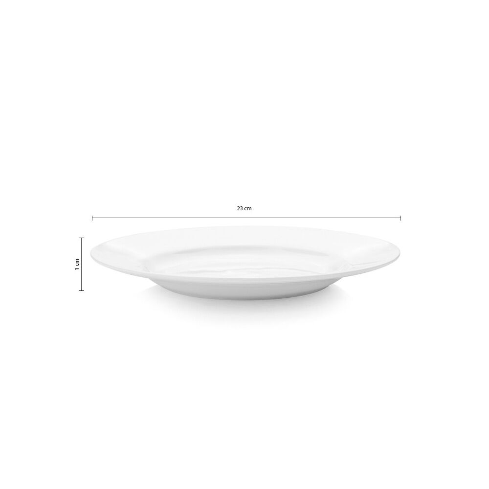 Set De 6 Plato Entrada Borde Grueso 23 Cm Linea Tower image number 5.0