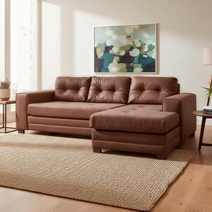 Sofá Seccional Living Factory Roma Derecho / 4 Cuerpos