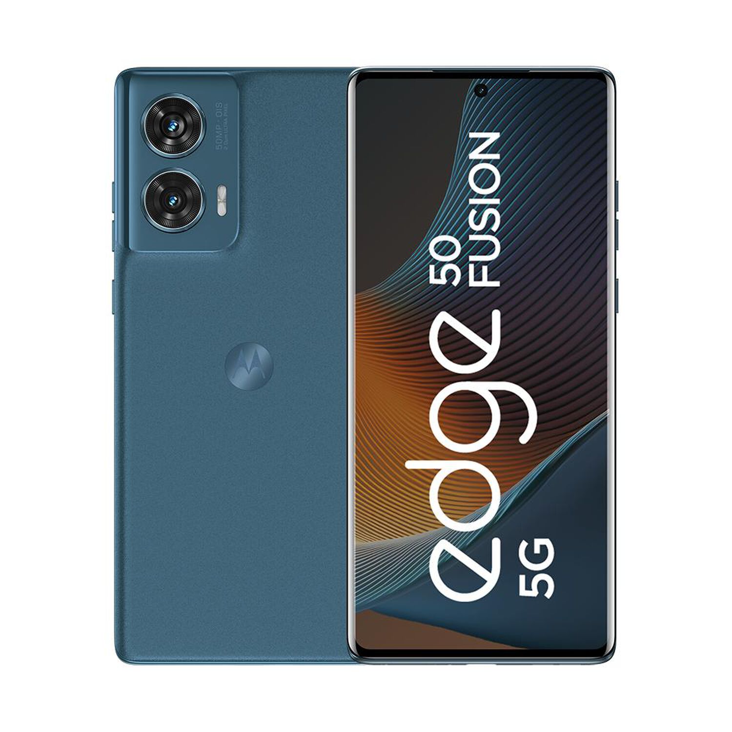 Smartphone Motorola Edge 50 Fusion / 5G / 256 GB / Verde Azulado / Liberado