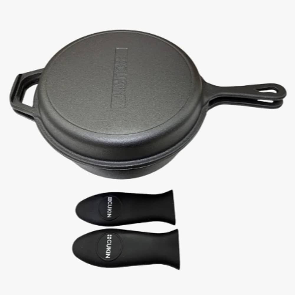 2 Sartenes Hierro Fundido + 2 Grip image number 0.0