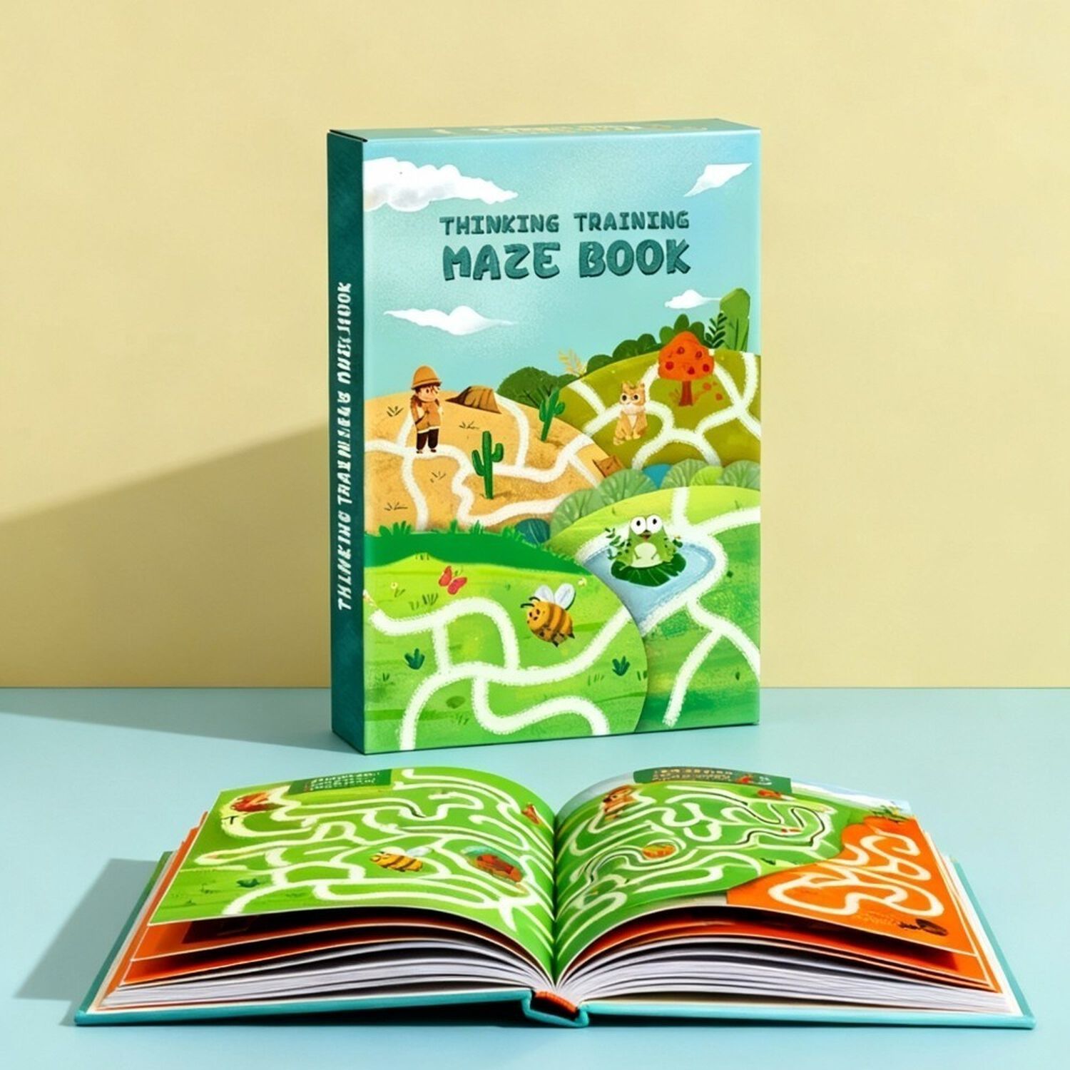 Juguete Laberinto Libro Educativo Montessori image number 0.0