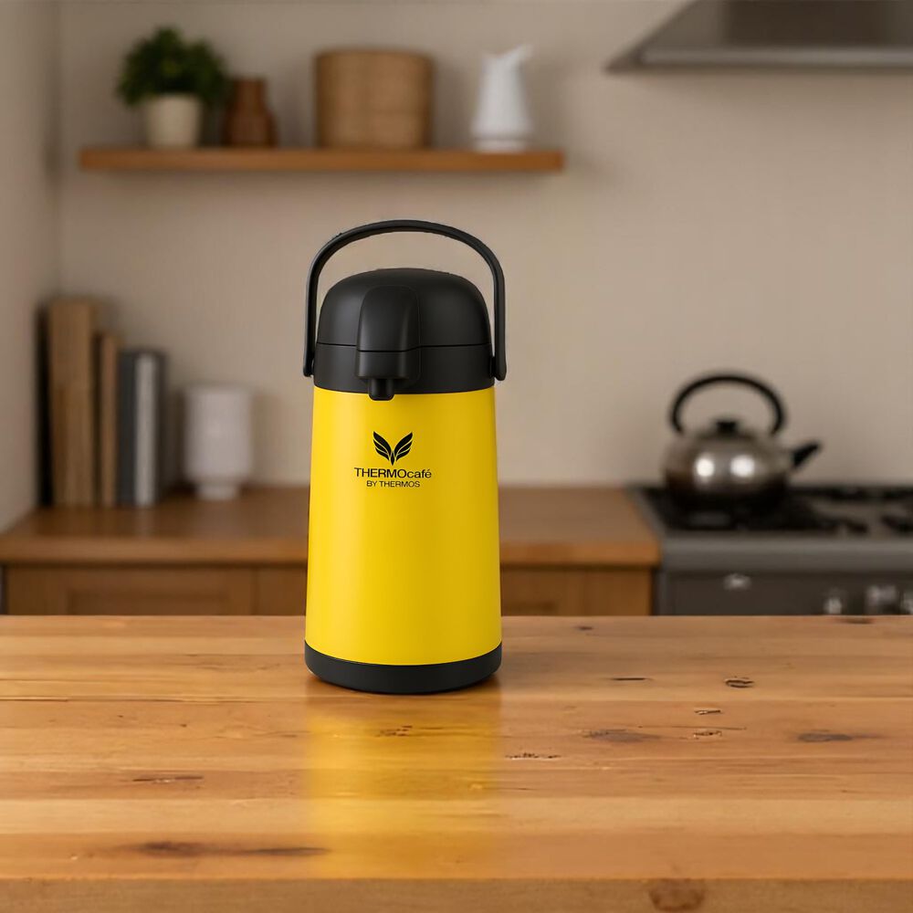 Termo Sifón De Acero Inoxidable 3 Lt Thermos Yellow Cln-30su image number 3.0