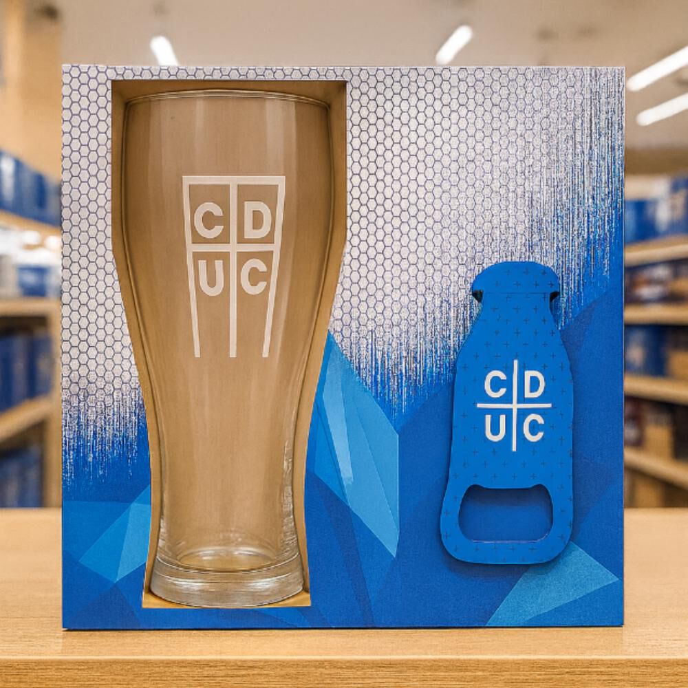 Set Cervecero Cruzado Oficial Cduc Shopero Y Destapador image number 4.0