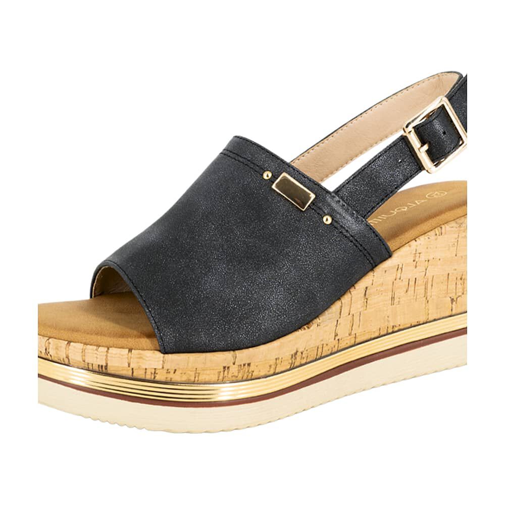 Sandalia Lourde Negro Alquimia image number 3.0