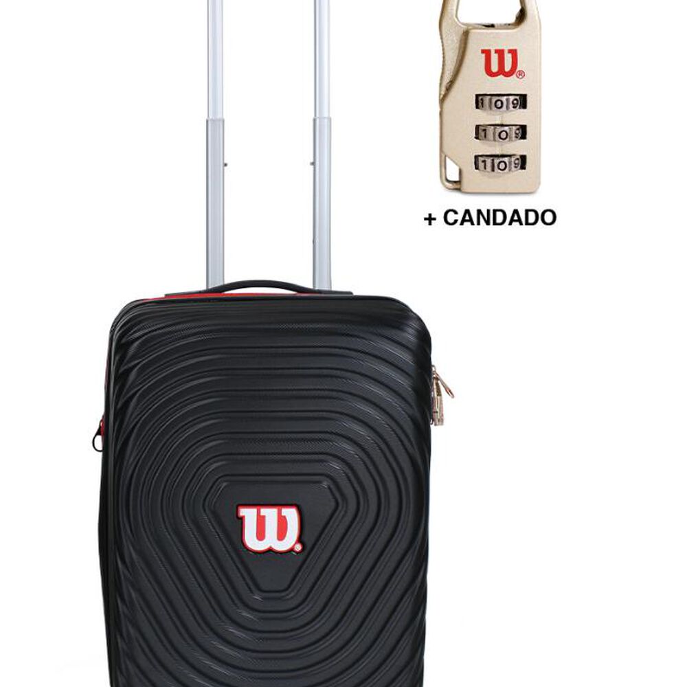 Maleta Pulsar Negra S De Cabina 10kg Wilson image number 0.0
