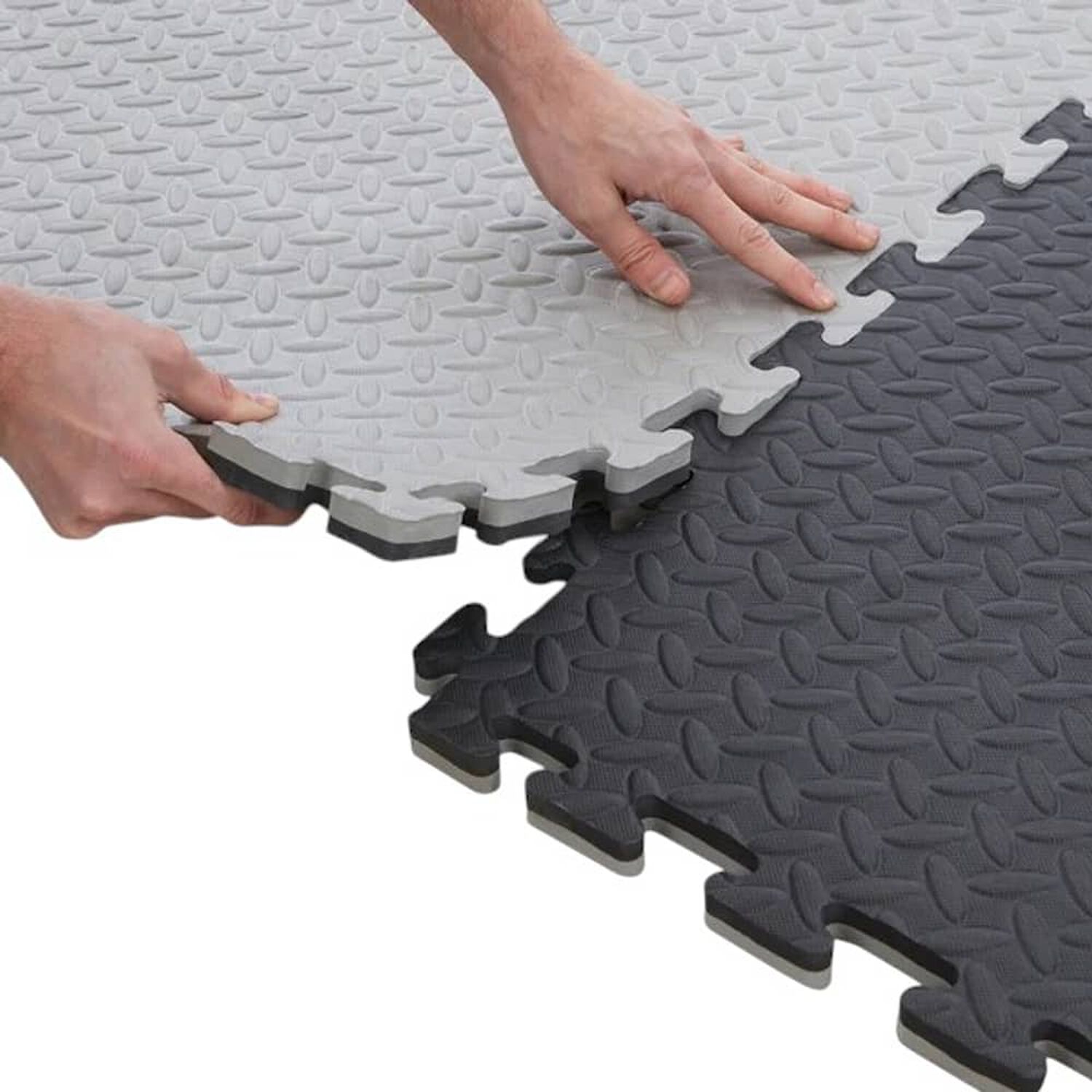 Pack X 2 Piso Tatami Goma Eva Premium 1mt X 1mt X 2 Cm Ancho image number 2.0