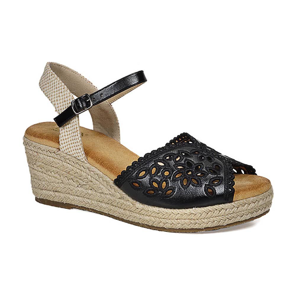 Sandalia Adhara Negro image number 0.0