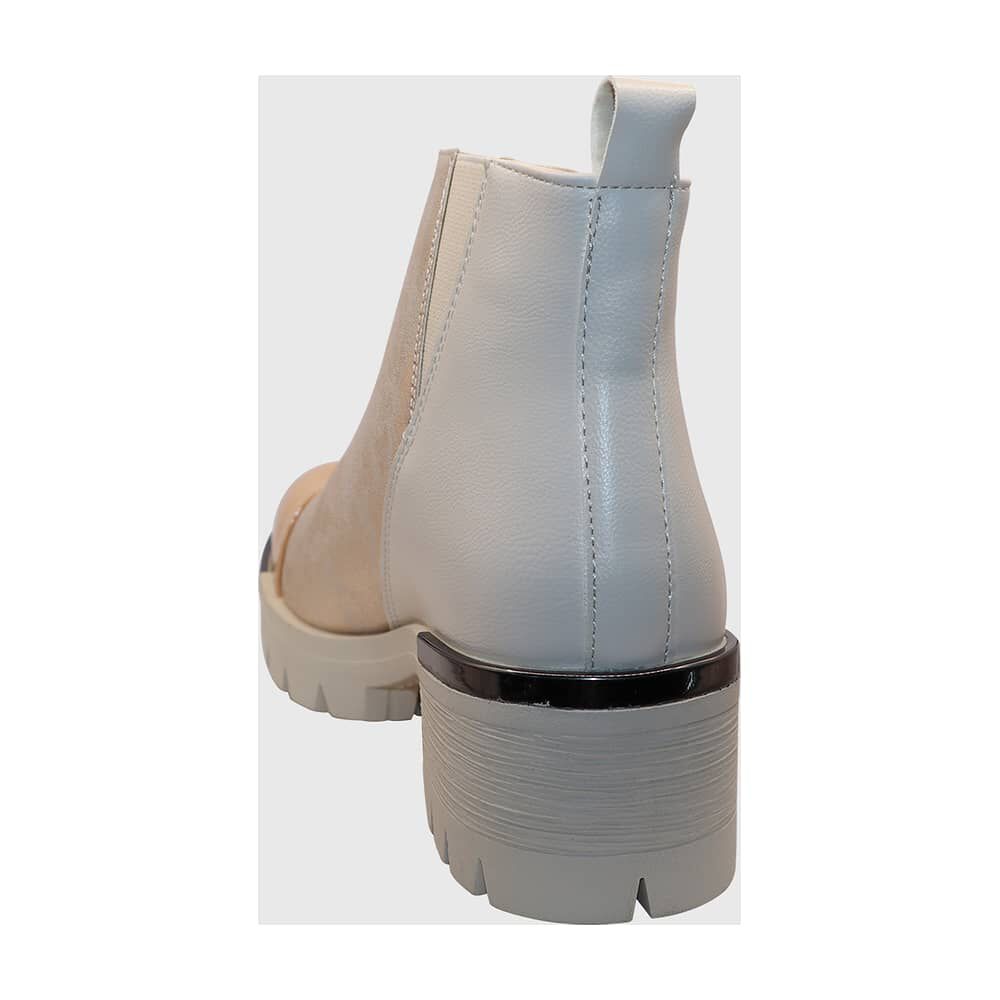 Botin Beige Tri Elasticado image number 3.0