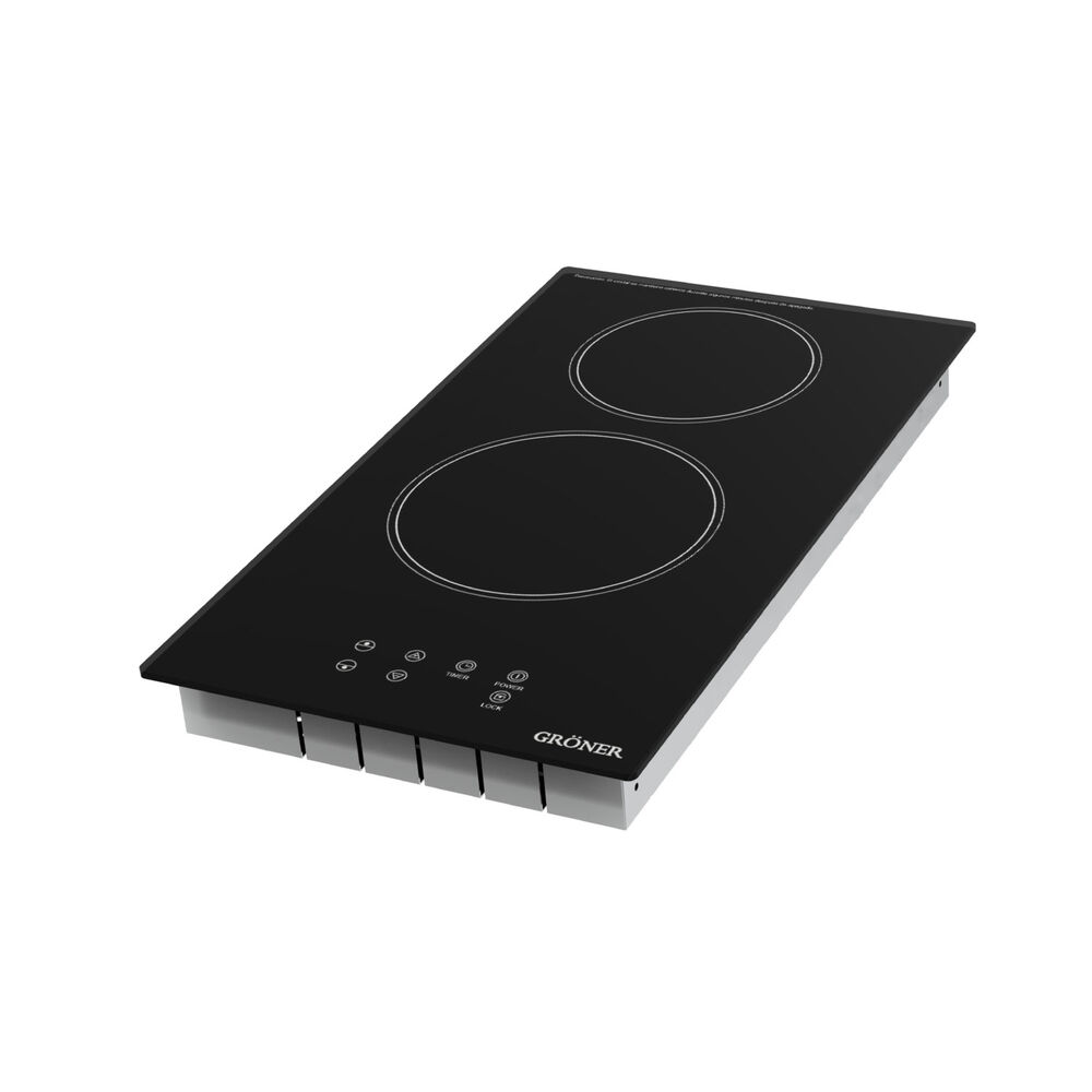 Encimera Vitrocer&aacute;mica Groner Touch Black 2q image number 3.0