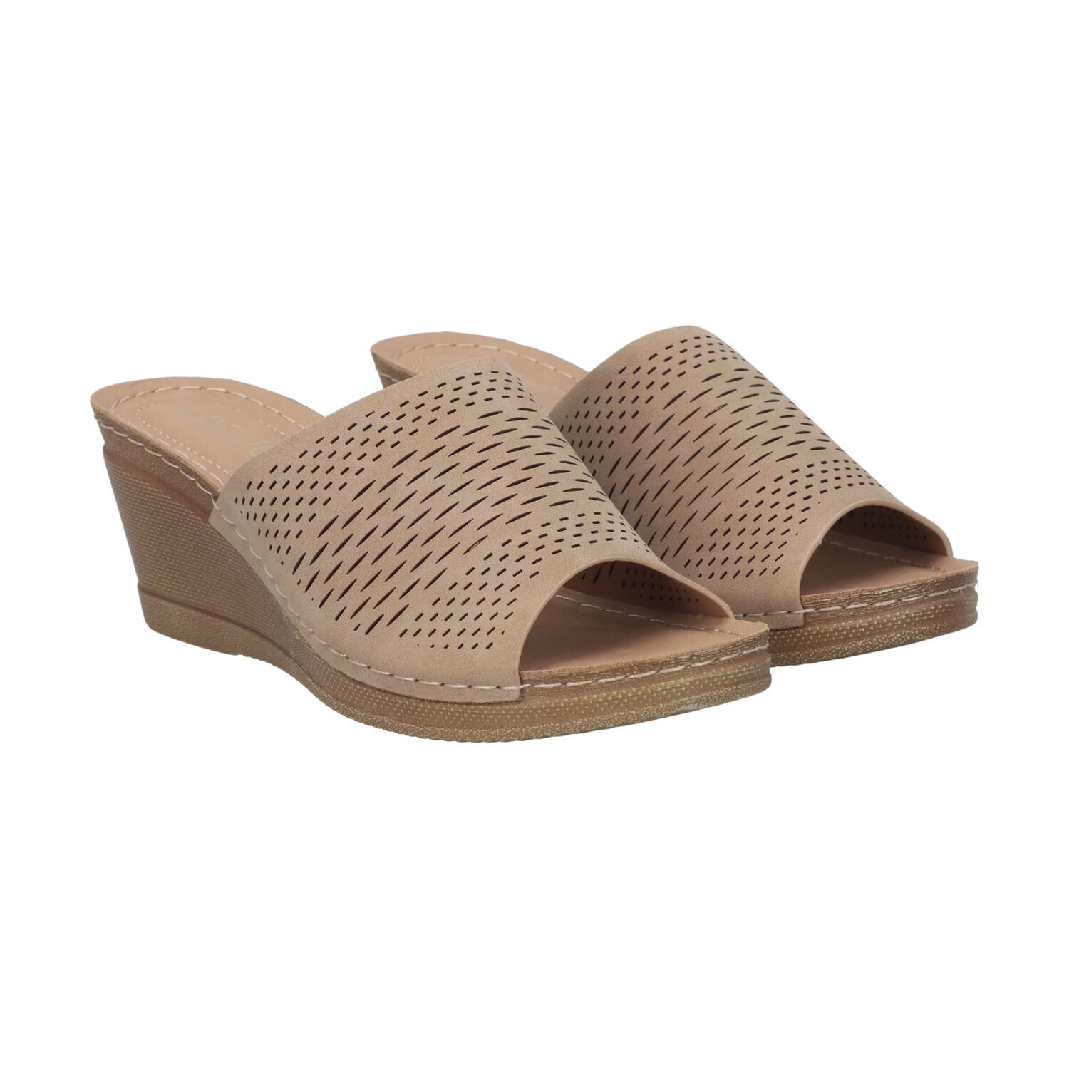 Zueco Mujer Camel Daniela 2 Police image number 4.0
