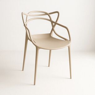 Silla De Terraza O Comedor Master - Beige