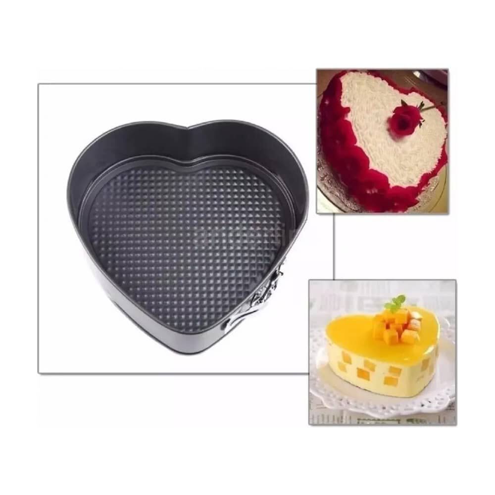 Set 3 Moldes Variados Reposter&iacute;a Queque Torta Antiadherentes image number 2.0