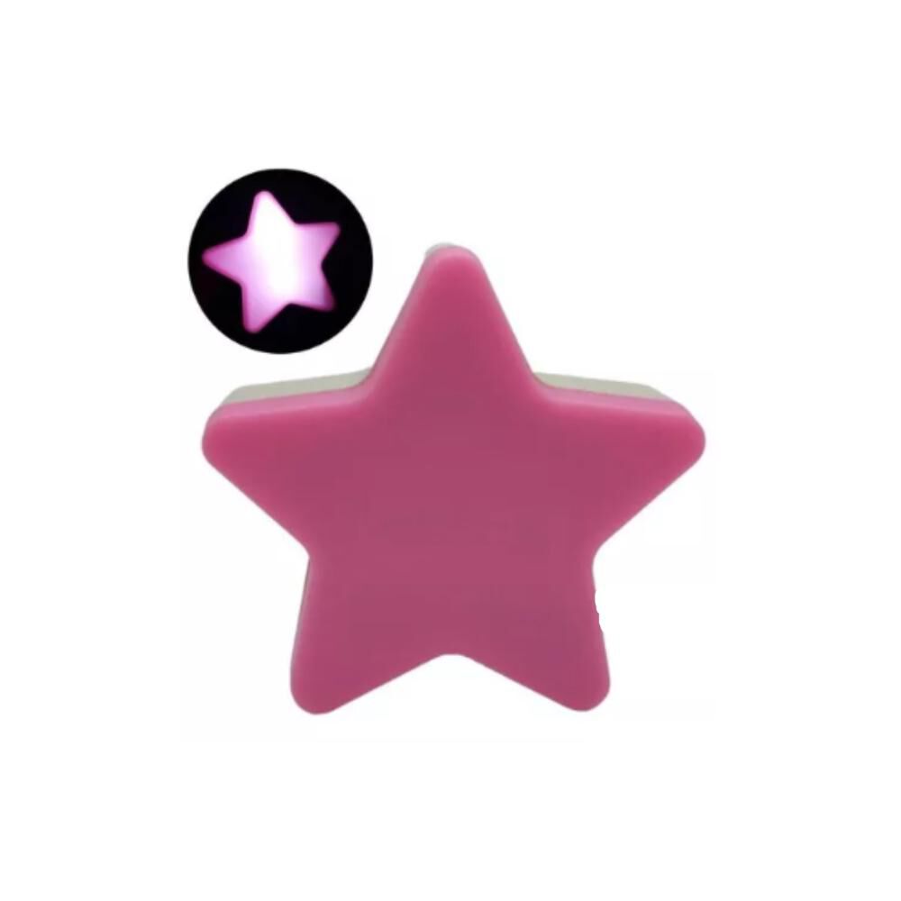 Lampara De Noche Espanta Cuco Luz Led Forma Estrella Niños image number 4.0