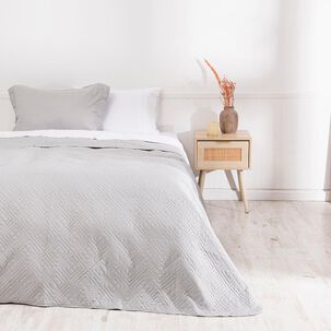 Quilt Mashini Liso / 1.5 Plazas