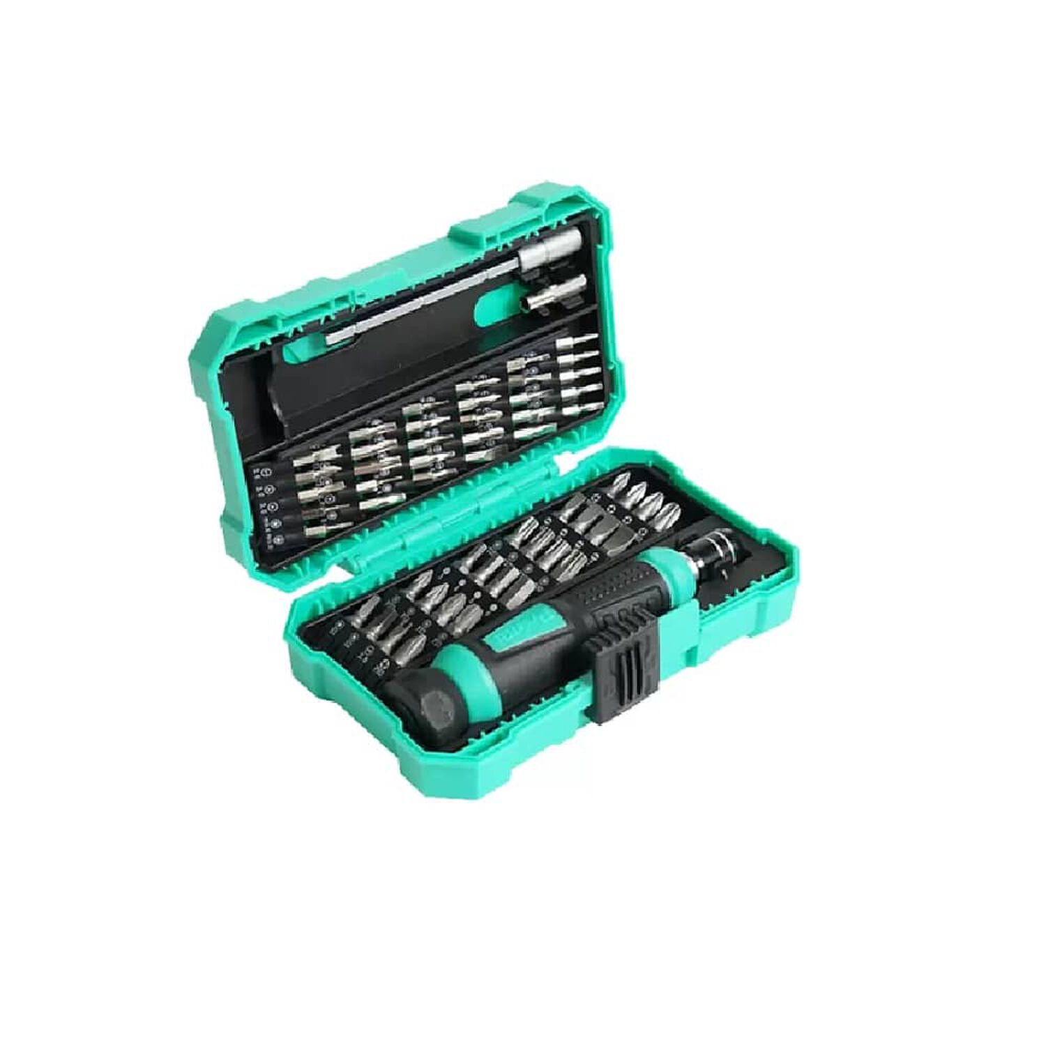 Kit De Destornilladores Con 54 Puntas Intercambiables image number 1.0