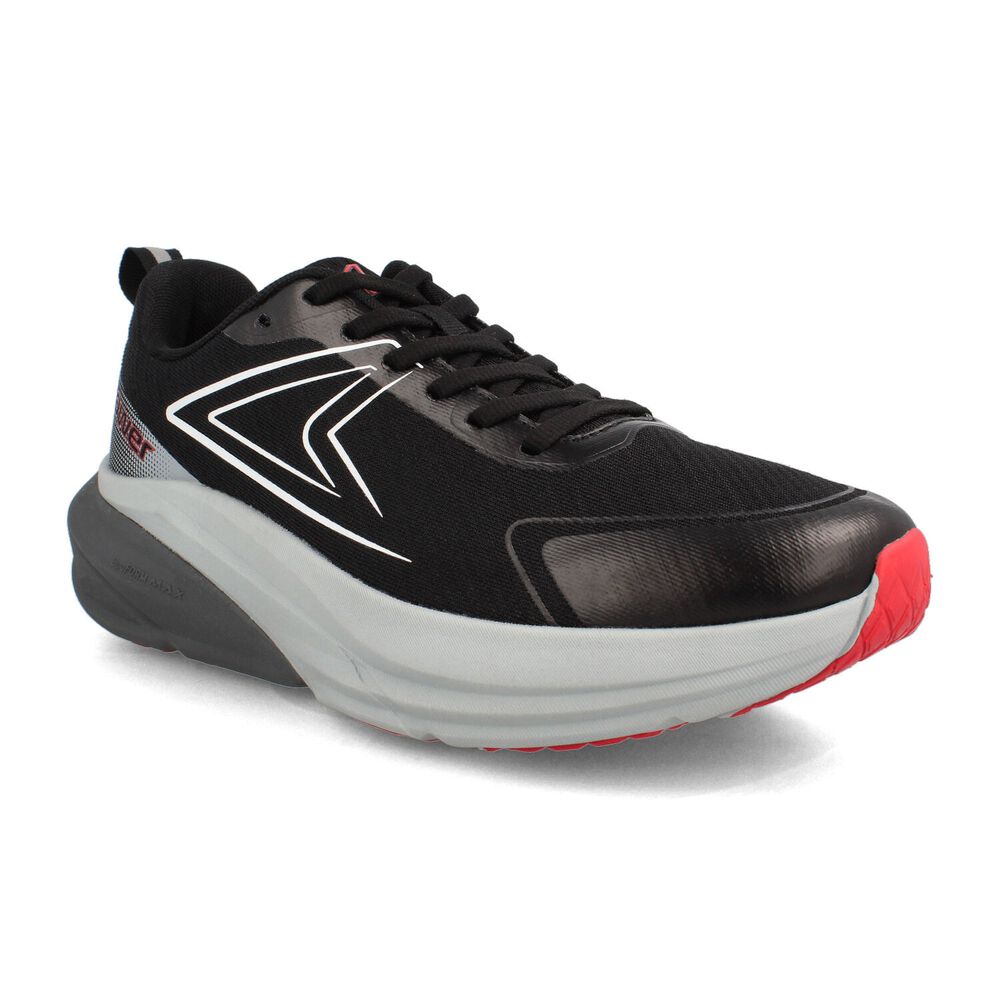 Zapatilla Hombre Power Duofoam Max 500 Delux Negro-rojo image number 1.0
