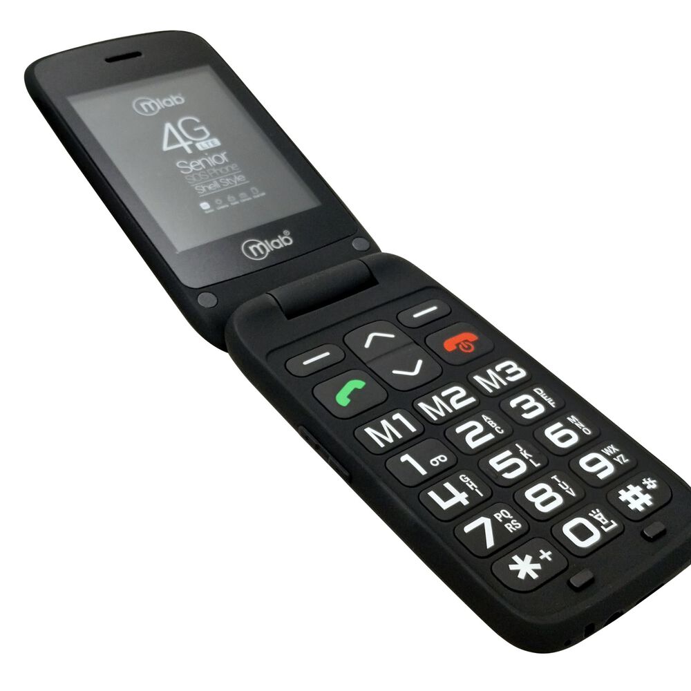 Telefono Senior Shell 4g Sos, Doble Pantalla 2,8- 1,77 Con Base De Carga image number 3.0