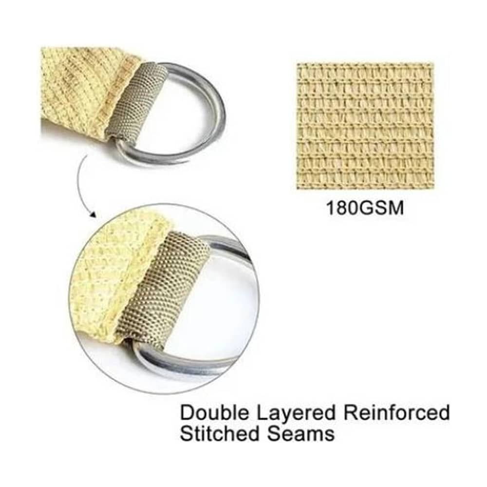 Toldo Vela Triangular Impermeable Para El Sol 6.1x6.1x6.1 image number 2.0