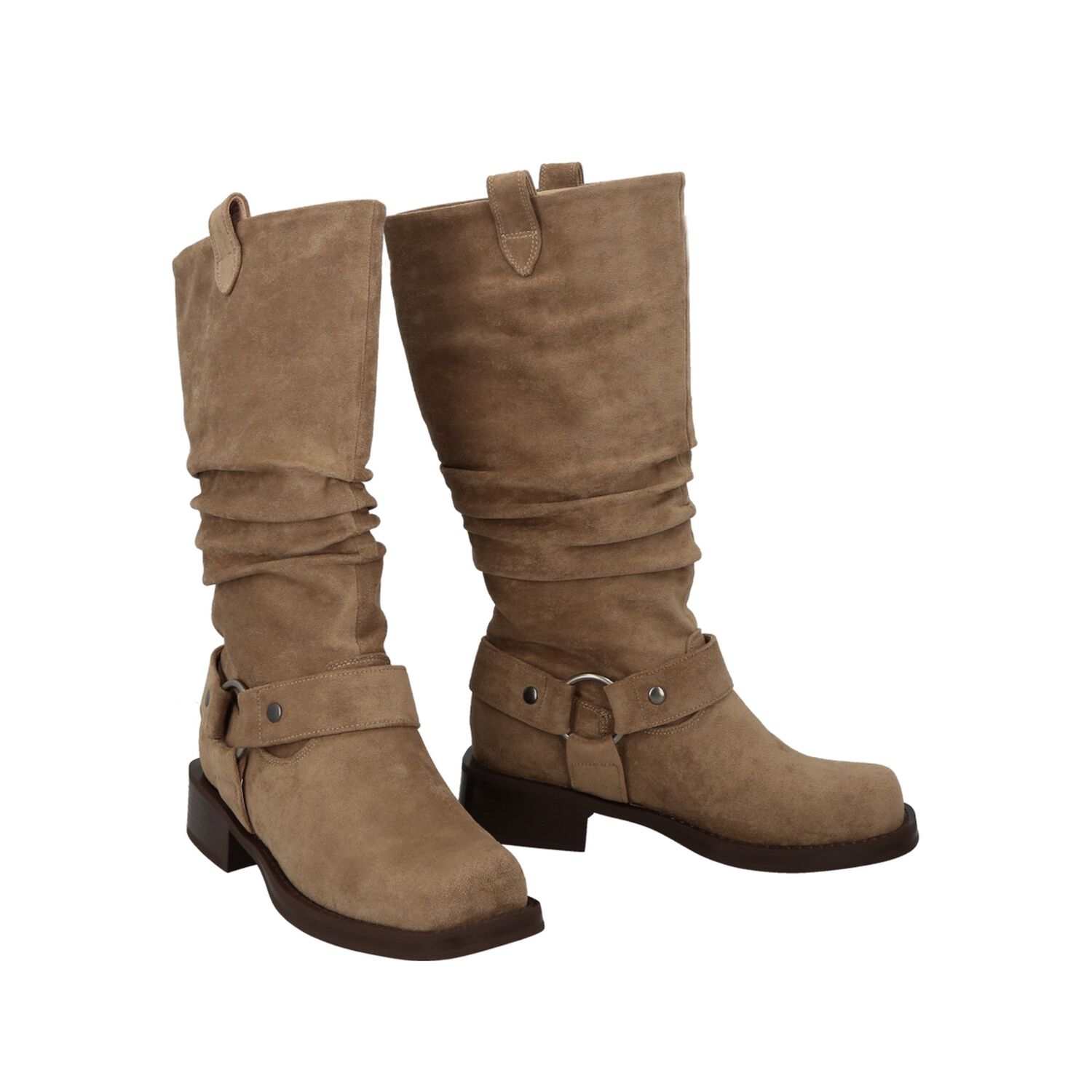 Bota Mujer Camel Paula Police image number 2.0