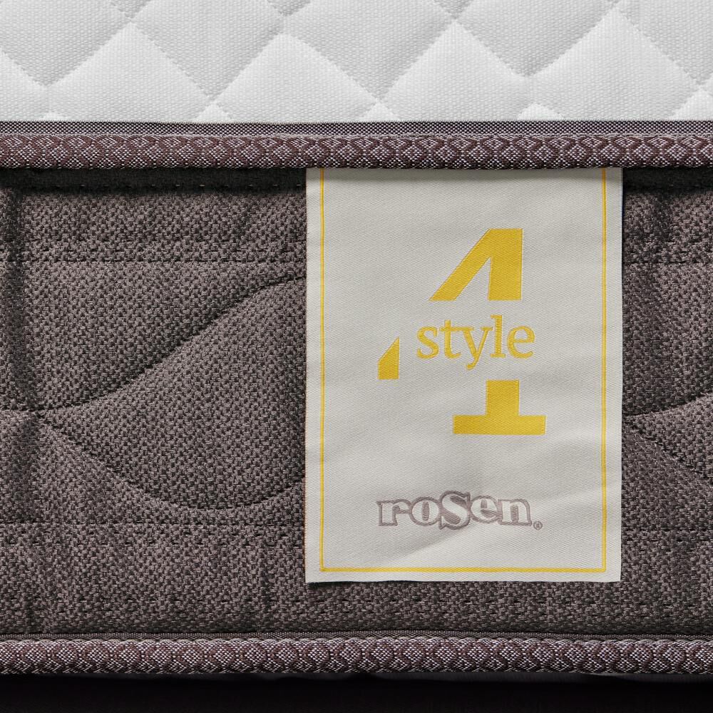 Cama Europea Rosen New Style 4 Plus / 1.5 Plazas / Base Normal image number 7.0