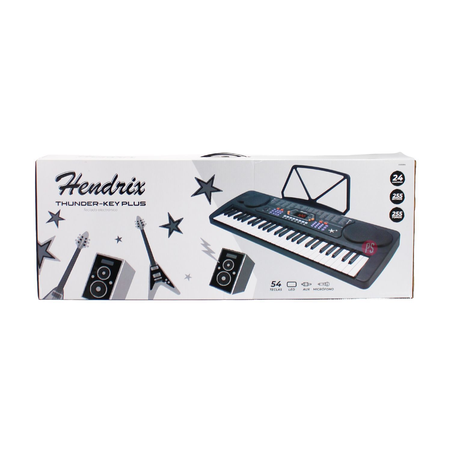 Teclado Musical Electr&oacute;nico Thunder-key Plus 54 Teclas - Ps image number 2.0