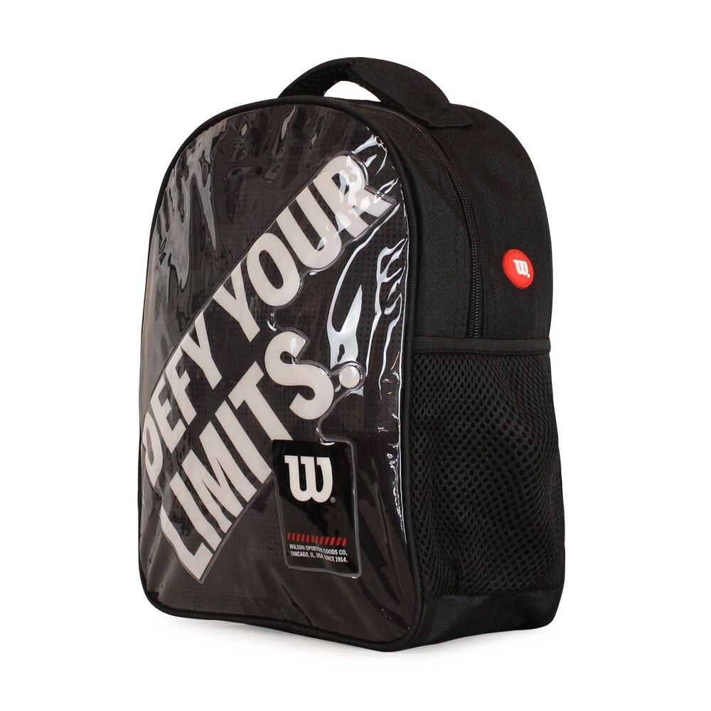 Pack Wilson 2 Mochilas Infantil Logan Negra Y Azul image number 2.0