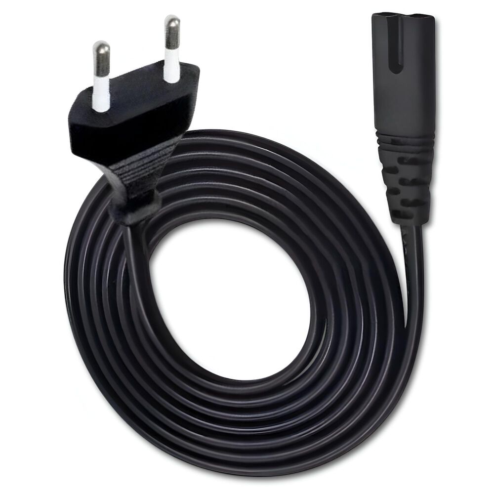 Cable De Poder Tipo 8 Profesional 1.8mt Universal 220v image number 0.0