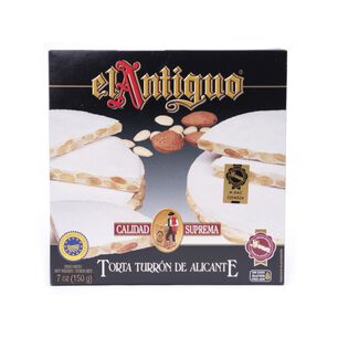 Torta Turr&oacute;n De Alicante El Antiguo 1 X 150 Gr