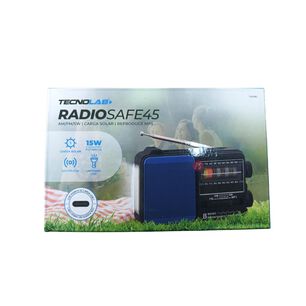 Radio Port&aacute;til Solar Amfmsw Led 5w Colores - Ps