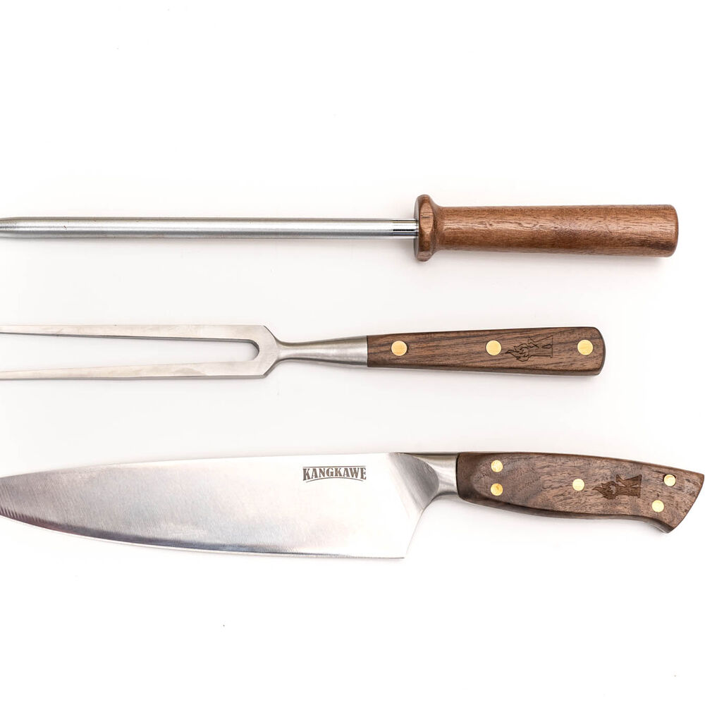 Trilogia En Cuero: Pincho Pro + Cuchillo Catemu + Astil image number 3.0