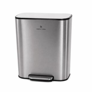 Basurero Mate Con Pedal 12 Lts Simple Cook