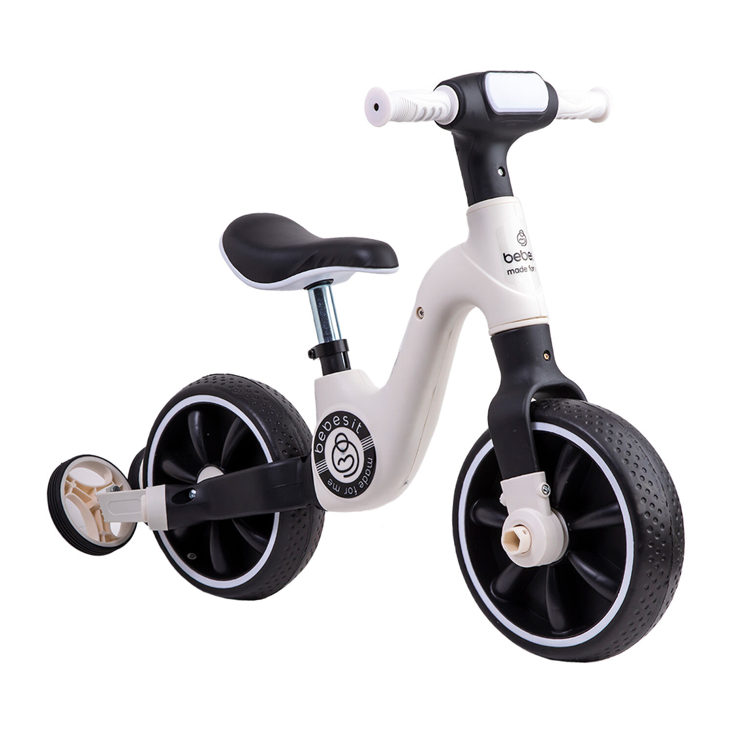 Triciclo Bicicleta Aprendizaje Pedales 2 En 1 Xt05 Blanco image number 7.0
