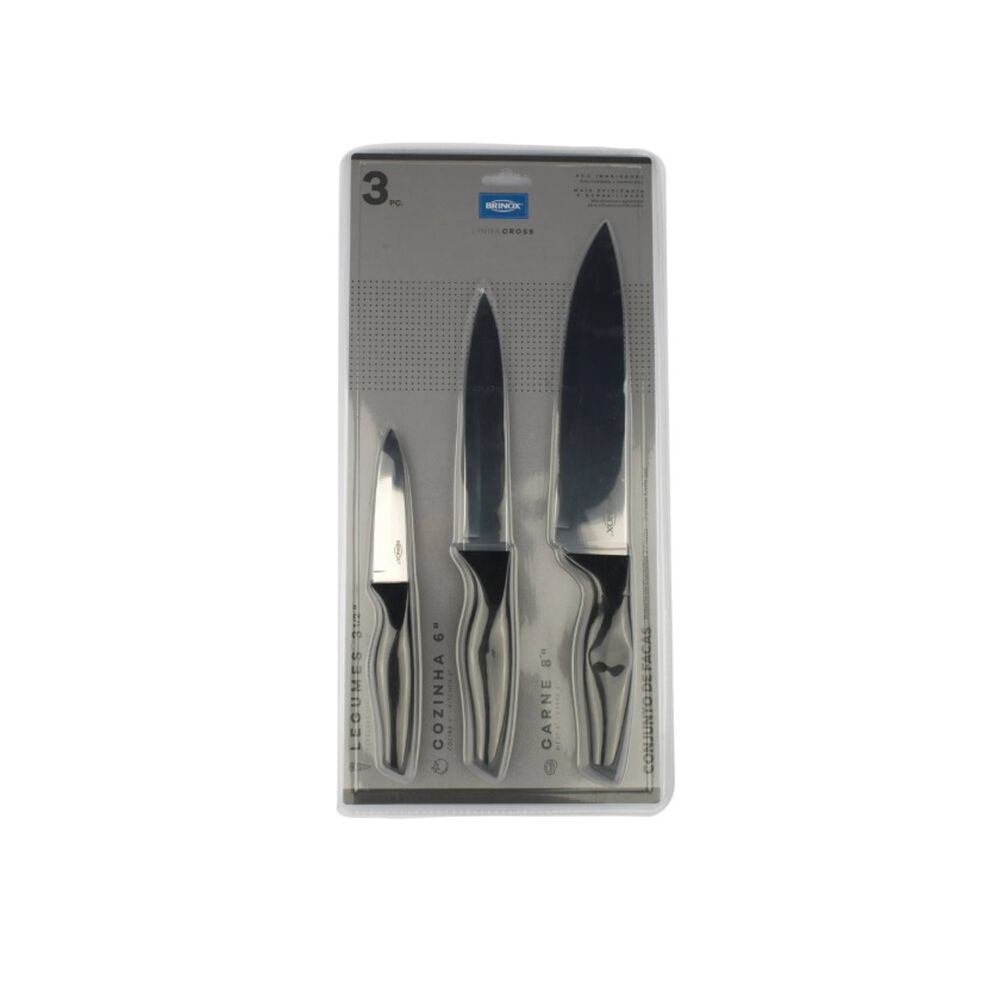 Set De Cuchillos Brinox 3 Piezas 2556/309 image number 0.0