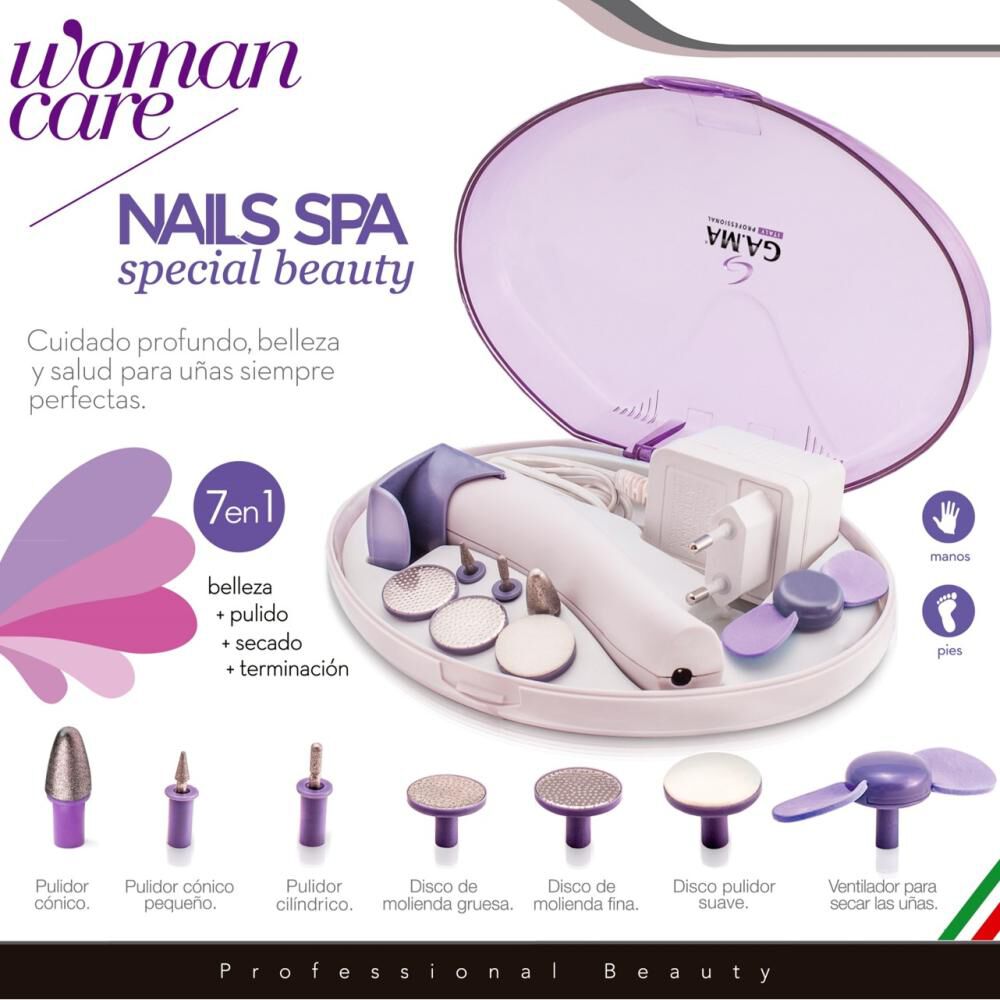 Kit Manicure Gama Nail Spa 7 Accesorios image number 1.0