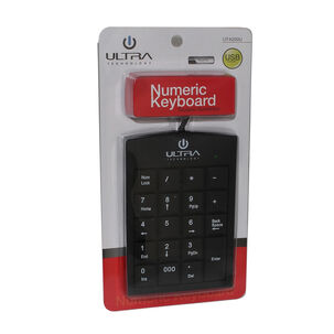 Teclado Num&eacute;rico Usb Con Teclas Ultra Planas K200u