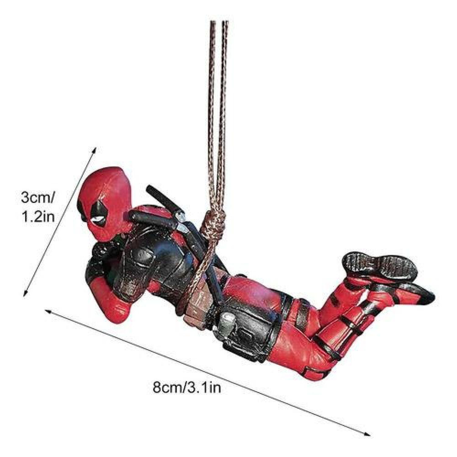 Adorno Colgante Deadpool 2 Decoracion Hogar O Automovil image number 1.0